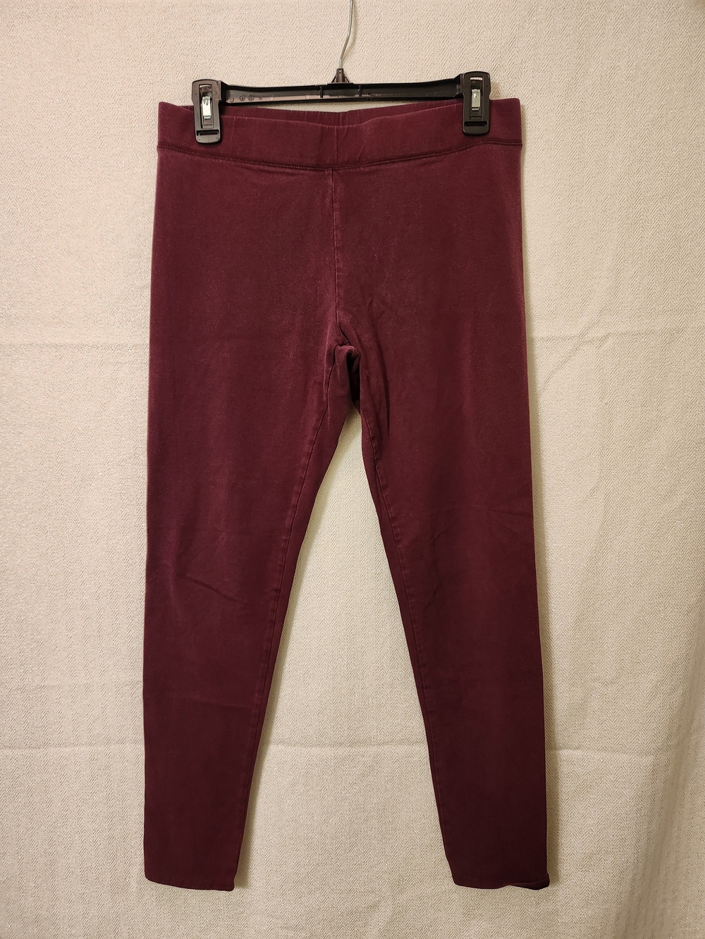 aerie Burgundy Full-Length Leggings - Picture 2 of 3